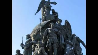 Millennium of Russia Monument, Veliky Novgorod, Russia