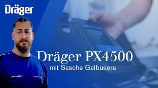 Gasdichtheitsprüfung mit dem Dräger PX4500