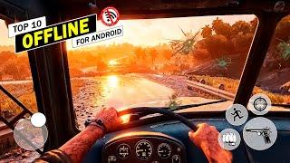 TOP 10 Mejores Juegos SIN INTERNET!! (OFFLINE) Para Android 2024 