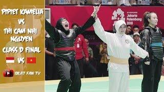 Pipiet Kamelia vs Thi Cam Nhi Nguyen | Pencak Silat Class D Finals