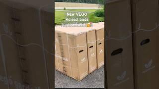  Vego raised garden beds are here! Unboxing and assembly soon!