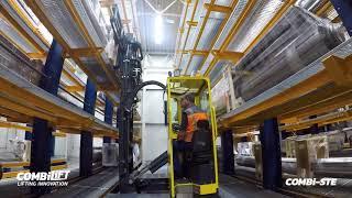 Combilift COMBi STE Narrow Aisle Forklift Demo Video | Leavitt Machinery | 1-888-247-0567