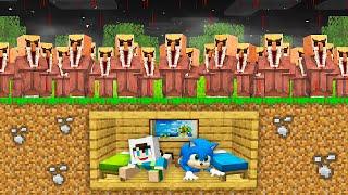 ENES VE SONİC GÜVENLİ SIĞINAK VS KORKUNÇ KIYAMET!  Minecraft