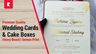 Premium Wedding Invitations | Cards Printing #wedding #invitation #weddingplanner #weddingplanner