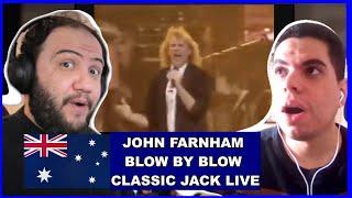John Farnham Blow By Blow - Classic Jack Live - TEACHER PAUL REACTS