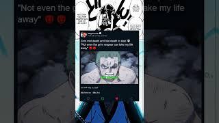 Zoro faces Grim Reaper - King Of Hell vs Death  #zoro #1065 #onepiece #reaction #edit #anime