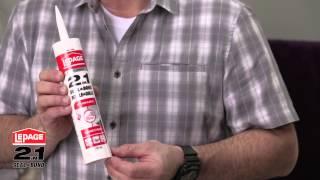 LePage 2in1 Seal and Bond Kitchen and Bath Sealant