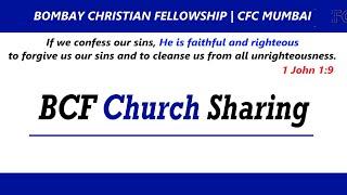 BCF Church Sharing & Prayer | 26th Nov. 2024 | Bombay Christian Fellowship  | CFC MUMBAI