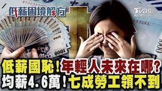 【LIVE‧低薪困境解方】青貧世代、中慘階級！揭開台灣勞工「薪」情低落誰能懂?