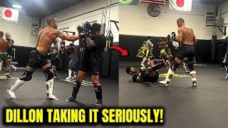 Alex Pereira TEACHES Dillon Danis How To Win Against KSI *NEW FOOTAGE*