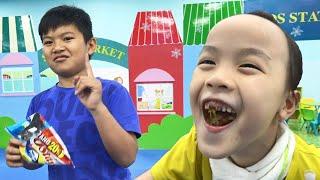 New Kids Stories and Mom about Johny johny yes papa family fun at indoor playground