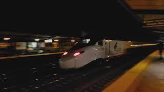 Amtrak Acela II doing 165 MPH at Princeton Junction