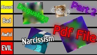 Ranking More CRAZY Furry Fandom Dramas!