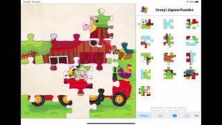 Satisfying, relaxing Jigsaw puzzles on iPad/iPhone #gameplay #puzzlesolving #jigsawpuzzle