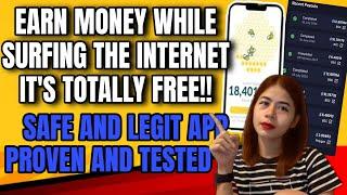 LET'S EARN FREE CRYPTO! START EARNING MONEY WHILE USING THE INTERNET!! SAFE AND LEGIT APP!