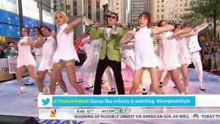 PSY - GANGNAM STYLE NBC Today show! 09/14 싸이 미국방송 라이브