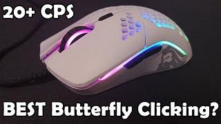 BEST Mouse For Butterfly Click In Roblox Bedwars? [Glorious Model O Minus] (Handcam)