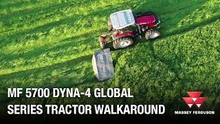 MF 5700 Dyna-4 Global Series Tractor | Mid Horse Power Tractors - 100 to 200 | Walkaround