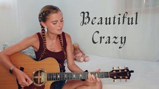 Beautiful Crazy Acoustic girl cover by Samantha Taylor | Luke Combs