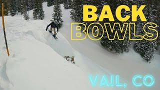 These Back Bowls are No Joke! - Vail Colorado ️