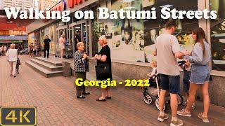 Walking on Batumi Streets in Summer - Georgia - 2022