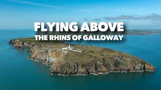 Flying Above The Rhins of Galloway in Southwest Scotland