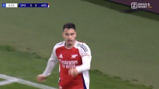 Gabriel Martinelli Goal,Sporting vs Arsenal(1-5) All Goals and Highlights