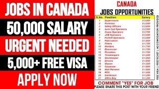 Latest Jobs In Canada || Jobs in Canada 2021 || Canada Jobs 2021 || Jobs in Canada for Foreigners