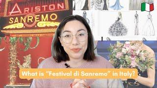 What is "Festival di Sanremo" in Italy? Italian Music Festival (Subtitles)
