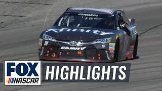 Carl Edwards Bumps Kyle Busch for Win - Richmond - 2016 NASCAR Sprint Cup