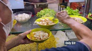 $3 BEST FISHBALL NOODLE IN SINGAPORE Hawker Street Food