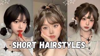  Short hairstyles . #fyp #hairstyle #viral