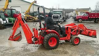 KUBOTA B2620 Tractor Loader Backhoe For Sale