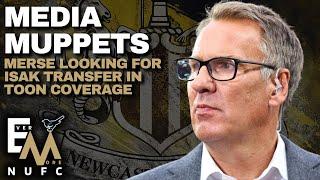 NUFC FAN RANT | ANOTHER MEDIA MUPPET | Merson looks for Isak transfer during Toon coverage