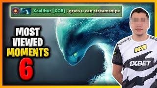 Pro player gets caught stream sniping!? | Dota most viewed moments #6