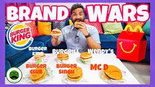 Brand Wars Cheapest Burger | Mc Donalds Vs Burger King | Veggie Paaji