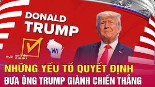 Tin tức 24h mới.Tin Tối 6/11. Lộ diện yếu tố quyết định đưa ông Trump trở lại Nhà Trắng | Tin24h