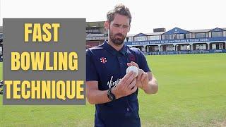 How To Bowl Fast In Cricket | Technical Fast Bowling Tips & Advice For All Cricketers | Chris Liddle