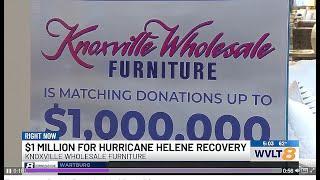 Knoxville Wholesale Furniture donates $1M to Helene relief efforts