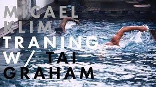 Olympian Michael Klim Swim Training w/ Waterman Tai Budda Graham