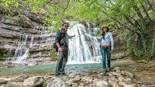 CASCATA di ACQUACHETA sulle tracce di DANTE nel Parco Naturale delle Foreste Casentinesi