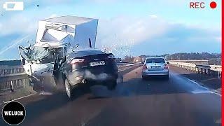 Insane Car Crashes Compilation 2024 - Idiot In Cars/ Truck | Best Of Near Miss Caught On Camera