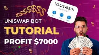 Uniswap MEV Bot Arbitrage Tutorial | Crypto Sniper Front-Running - Sandwich Bot | $4000+/day #mevbot