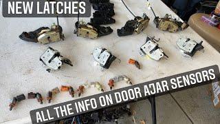 Door Ajar Sensor Info w/ New 08-16 Latches, Lock Actuators, Inner Window & Door Seals on a 1999-07