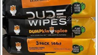 New Pumpkin Spice B00ty Wipes