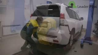 Фаркоп на Тойоту Прадо. Установка фаркопа Leader на TOYOTA PRADO