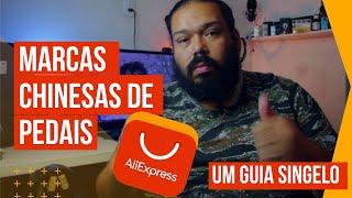 PEDAIS DE GUITARRA DA CHINA: MARCAS DO ALIEXPRESS