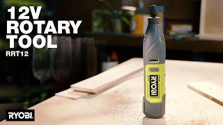 RYOBI 12V Rotary Tool Kit (RRT12) in action