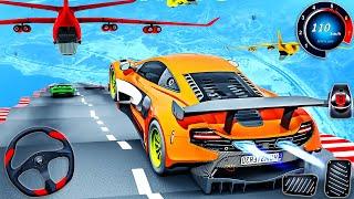 Superhero Car Mega Ramp Driving Tracks - Impossible GT Car Stunts Racing 3D - Android GamePlay #2