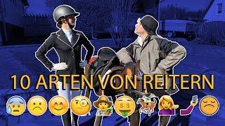 10 ARTEN VON REITERN | Marina und die Ponys